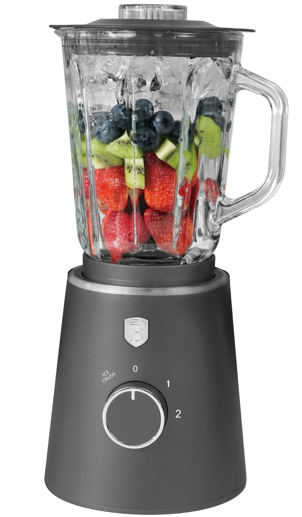 Blender BerlingerHaus Mat Antracite - Bol en verre - 1,5 litre - 1000W
