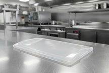 Couvercle de plateau à couverts Hendi - 4 compartiments - en plastique - GN 1/1