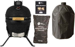 Bighorn Starterset Kamado Céramique Universel Noir - Starterset Accessoires