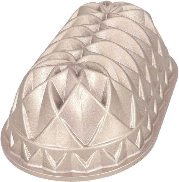 Moule à gâteau Birkmann - Moule en aluminium - Contoura Modern - 15,5 x 26,5 cm