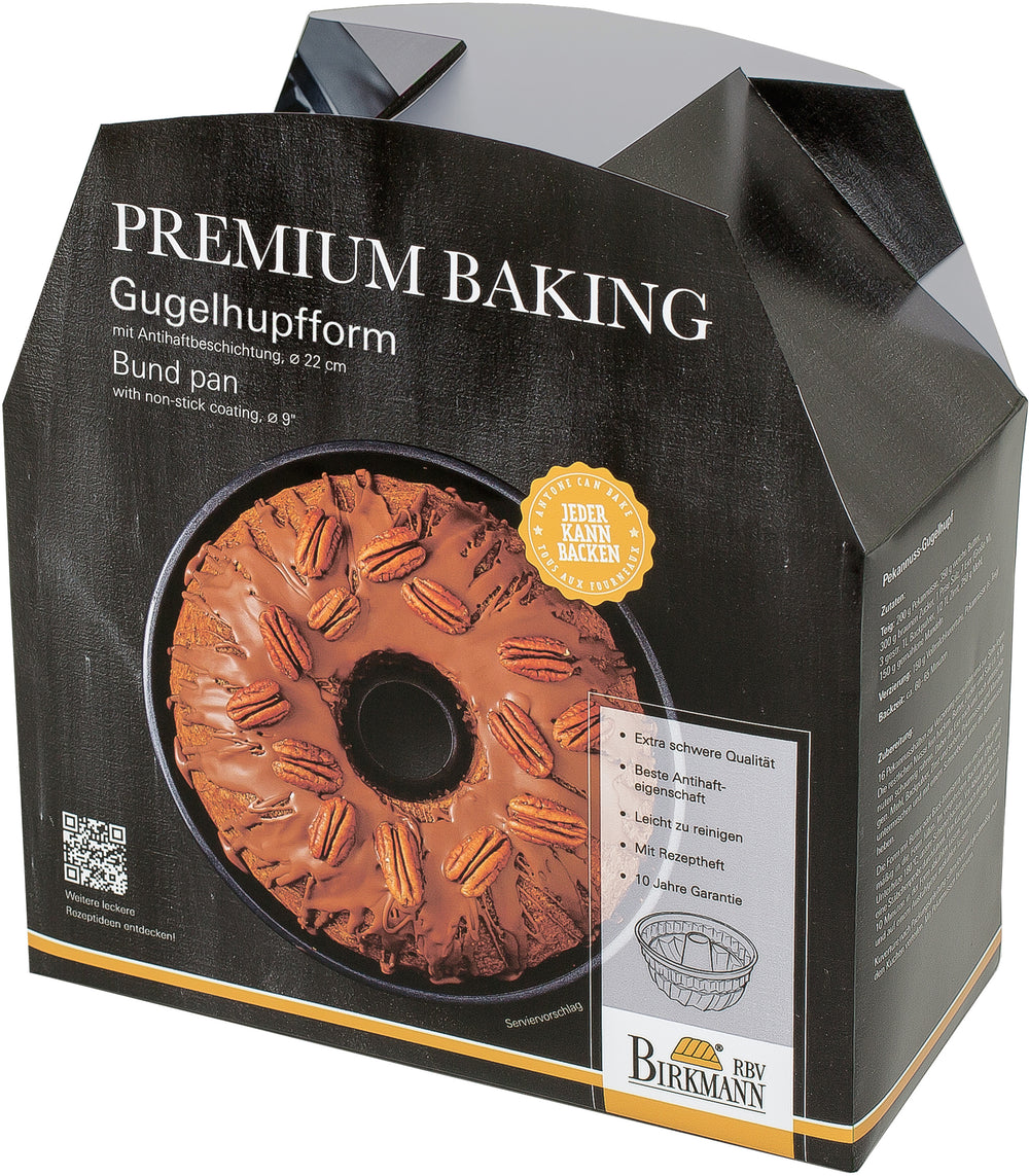 Moule a pâtisserie Birkmann - Moule a kouglof - Pâtisserie - 22 cm