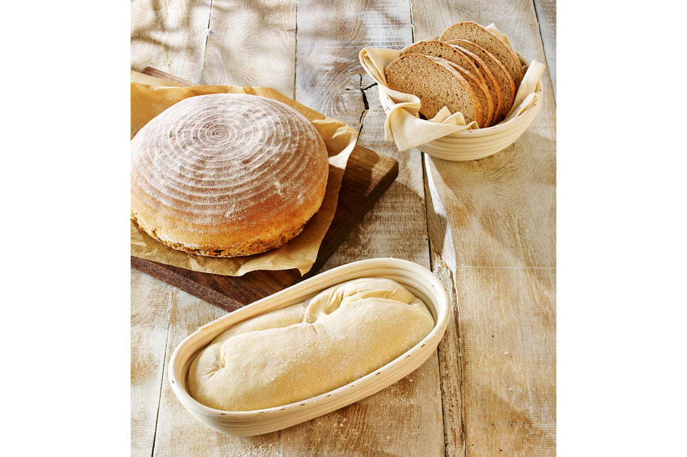 Panier de fermentation Birkmann - Panier a pain - Laib & Seele - ø 26,5 x 8,5 cm