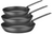 Ensemble de poêles Blackwell Acier carbone 3 pièces - ø 20, 24 & 28 cm - compatible avec toutes les sources de chaleur - sans revêtement antiadhésif