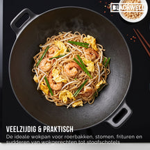 Poêle wok en fonte Blackwell - Wadjan - Cook & Grill - Ø 36 cm