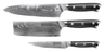 Set de couteaux Blackwell - Style japonais - Damascus - VG10 - 3 pièces