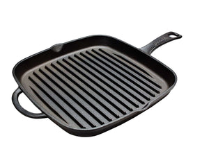 Poêle Blackwell - Poêle à griller - Fonte - 26 x 26 cm - Noir