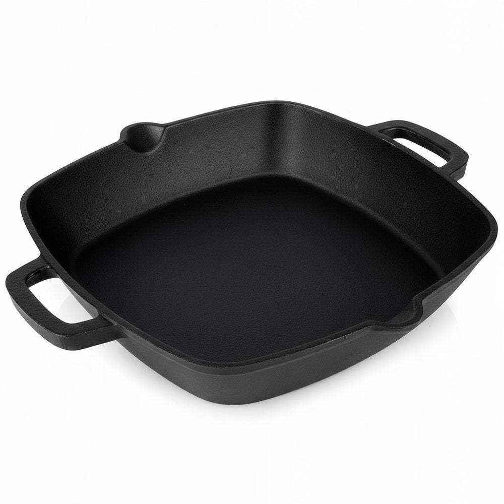 Plat à four Blackwell - Plat à gratin - Cast Iron - 25 x 25 cm