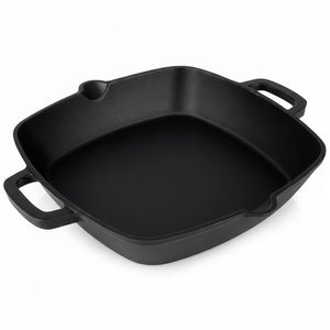 Plat à four Blackwell - Plat à gratin - Cast Iron - 25 x 25 cm