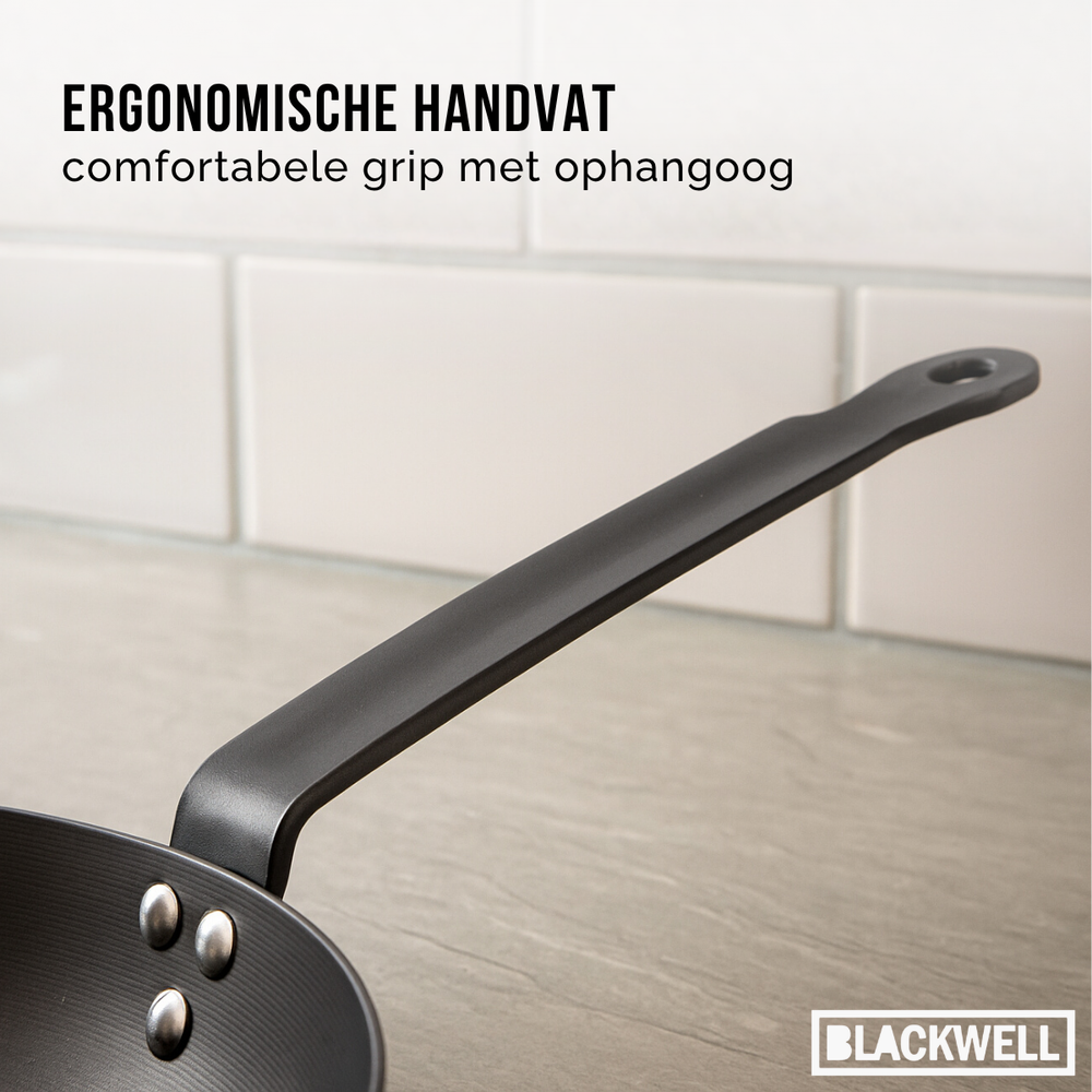 Wok Blackwell - Wok en acier carbone - Carbon Steel - Ø 30 cm