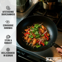 Wok Blackwell - Wok en acier carbone - Carbon Steel - Ø 30 cm