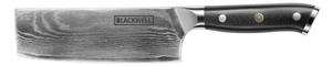 Couteau Nakiri Blackwell - Couteau a legumes - Damascus - 17,5 cm