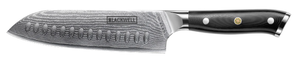 Couteau santoku Blackwell - en acier damassé - Damascus - 19 cm