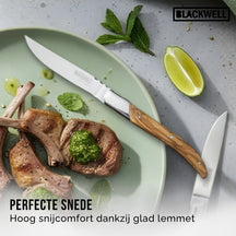 Set de couteaux Blackwell - à steak - Laguiole - 10 cm - 6 pièces