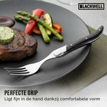 Set de couverts à steak Blackwell - Couteaux à steak - Laguiole - 12 pièces
