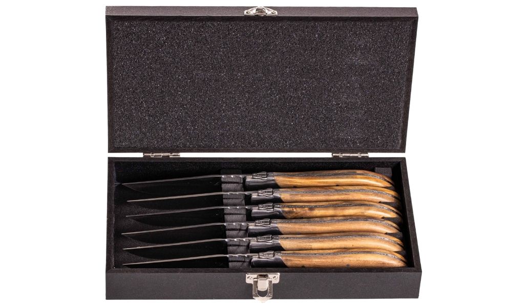 Set de couteaux Blackwell - à steak - Laguiole - 10 cm - 6 pièces