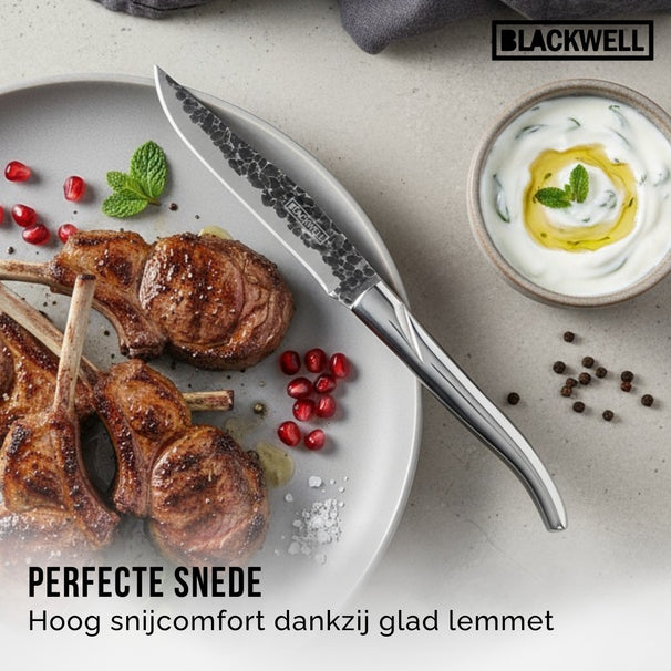 Set de couteaux a steak Blackwell - Laguiole - Lame 10 cm - 6 pieces