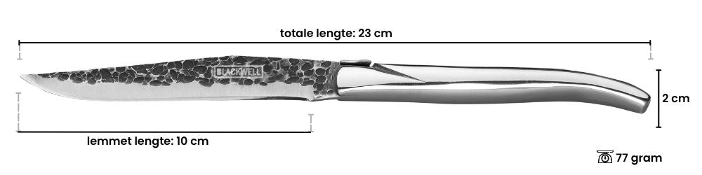 Set de couteaux a steak Blackwell - Laguiole - Lame 10 cm - 6 pieces