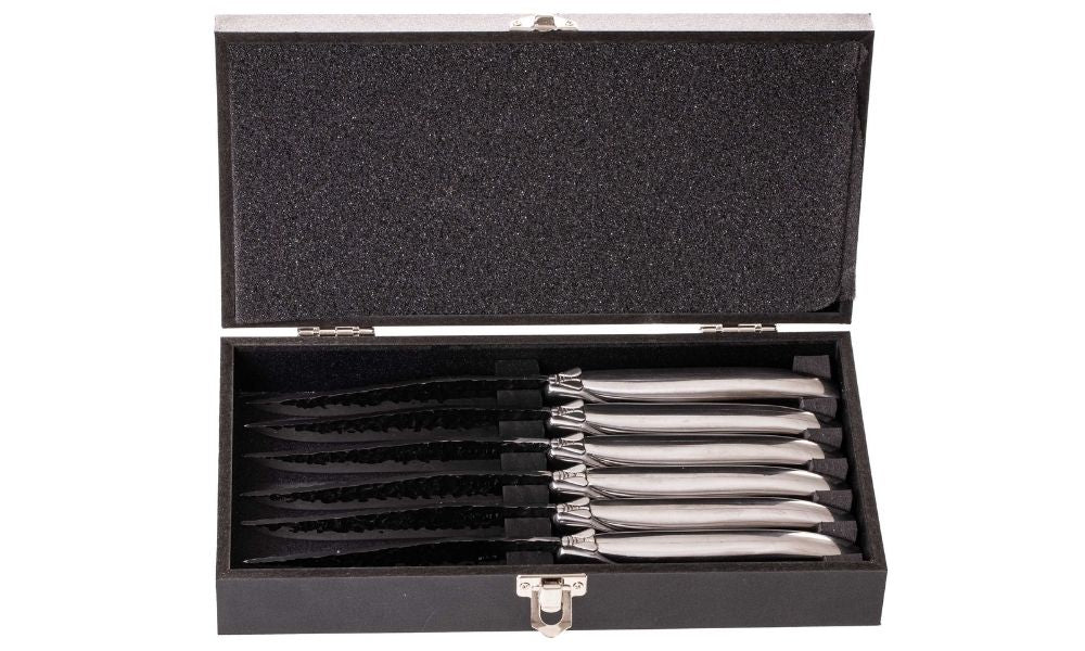 Set de couteaux a steak Blackwell - Laguiole - Lame 10 cm - 6 pieces
