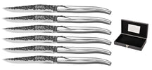 Set de couteaux a steak Blackwell - Laguiole - Lame 10 cm - 6 pieces