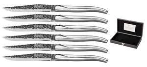 Set de couteaux a steak Blackwell - Laguiole - Lame 10 cm - 6 pieces
