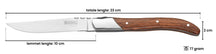 Set de couverts a steak Blackwell - Couteaux a steak - Laguiole - 12 pieces
