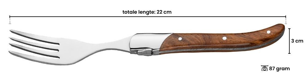 Set de couverts a steak Blackwell - Couteaux a steak - Laguiole - 12 pieces