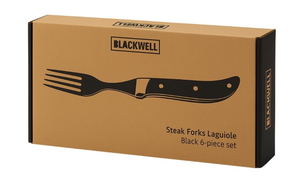 Set de couverts à steak Blackwell - Couteaux à steak - Laguiole - 12 pièces