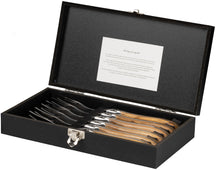 Ensemble de fourchettes a steak Blackwell - Laguiole - 22 cm - 6 pieces