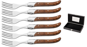 Set de fourchettes Blackwell - Fourchettes à steak - Laguiole - 22cm - 6 pièces