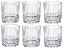 Set de verres a eau Bormioli - Verres a whisky - America 20s - 380 ml - 6 pieces