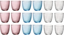 Ensemble de verres à eau Bormioli Rocco - Gobelets - Slot - 290 ml - 18 pièces