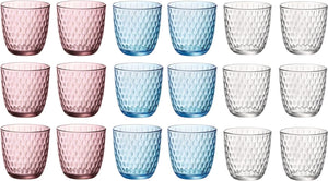 Ensemble de verres à eau Bormioli Rocco - Gobelets - Slot - 290 ml - 18 pièces