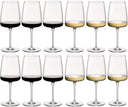 Set de verres a vin Bormioli Rocco - Rouge/blanc - Nexo - 540/380 ml - 12 pièces