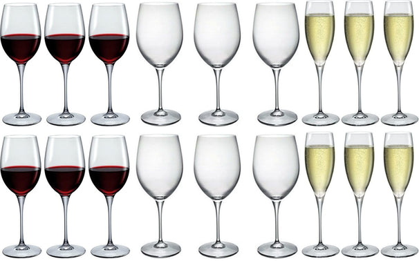 Set de verres à vin Bormioli Rocco - Verres à vin - Premium - 600 ml - 18 pièces