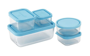 Set de boîtes de conservation Bormioli Rocco - Frigoverre - 5 pièces