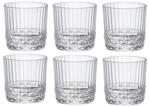 Set de verres a whisky Bormioli Rocco - Gobelet - America20s - 300 ml - 6 pieces