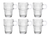 Set de verres a latte Bormioli Rocco - Tasses - Barshine - 315 ml - 6 pieces