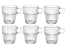 Set de tasses à café Bormioli Rocco - Avec anse - Barshine - 185ml - 6 pièces