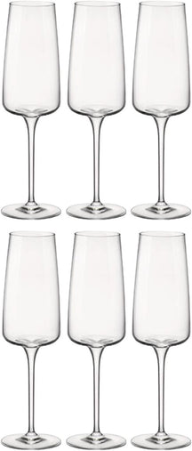 Set de verres Bormioli Rocco - Verres a champagne - Nexo - 24 cl - 6 pieces