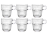 Set de tasses à thé Bormioli Rocco - Avec anse - Barshine - 250 ml - 6 pièces