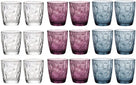 Set de verres à eau Bormioli Rocco - Gobelets - Diamond - 300 ml - 18 pièces