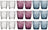 Set de verres à eau Bormioli Rocco - Gobelets - Diamond - 300 ml - 18 pièces
