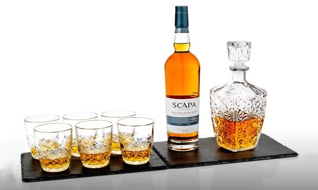 Ensemble de whisky Bormioli Rocco - Verres à whisky - Dedalo - 800 ml - 7 pièces