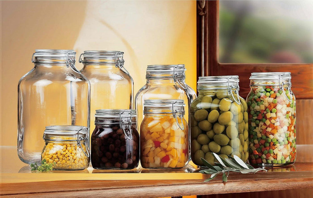 Ensemble de bocaux Bormioli Rocco - Weckpot - Fido - 5 L - 2 pièces