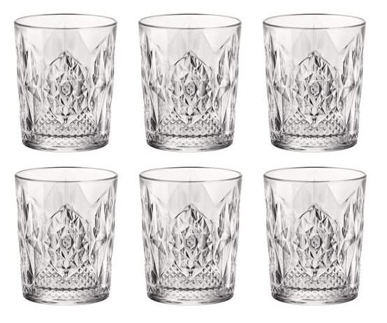 Set de verres a eau Bormioli Rocco - Gobelet - Stone - 37 cl - 6 pièces