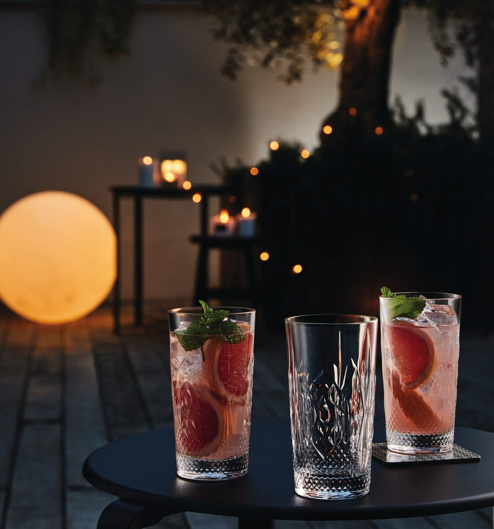 Set de verres long drink Bormioli Rocco - Highball - Stone - 49 cl - 6 pièces