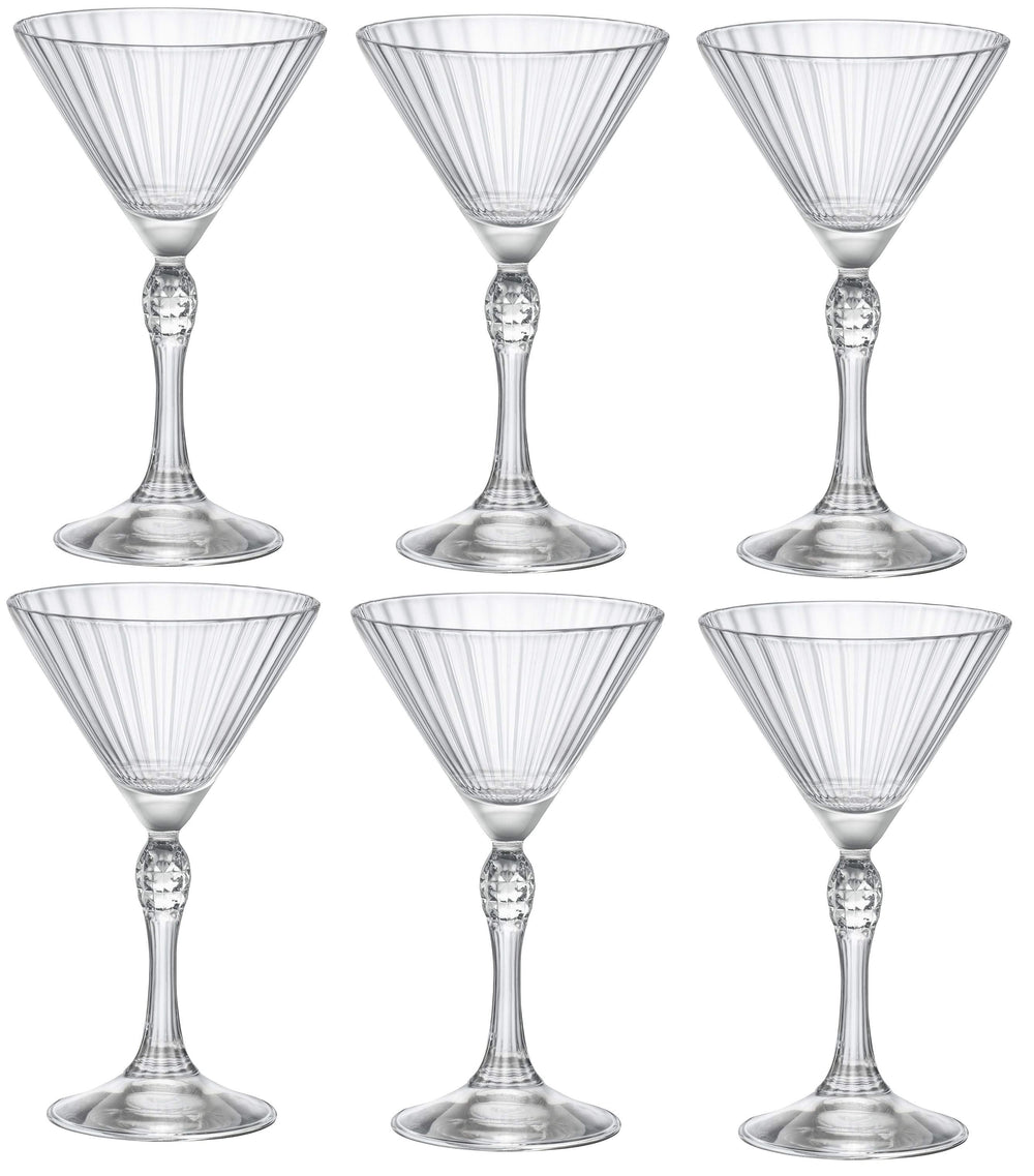 Ensemble de verres à martini Bormioli Rocco - Coupes - America 20's - 160 ml