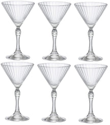 Ensemble de verres à martini Bormioli Rocco - Coupes - America 20's - 160 ml