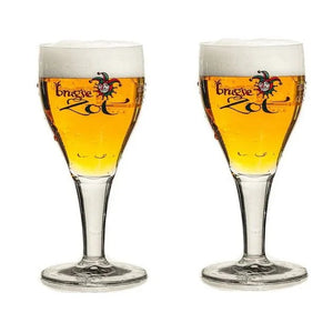 Ensemble de verres a bière Brugse Zot - Verres a bière - 330 ml - 2 pièces