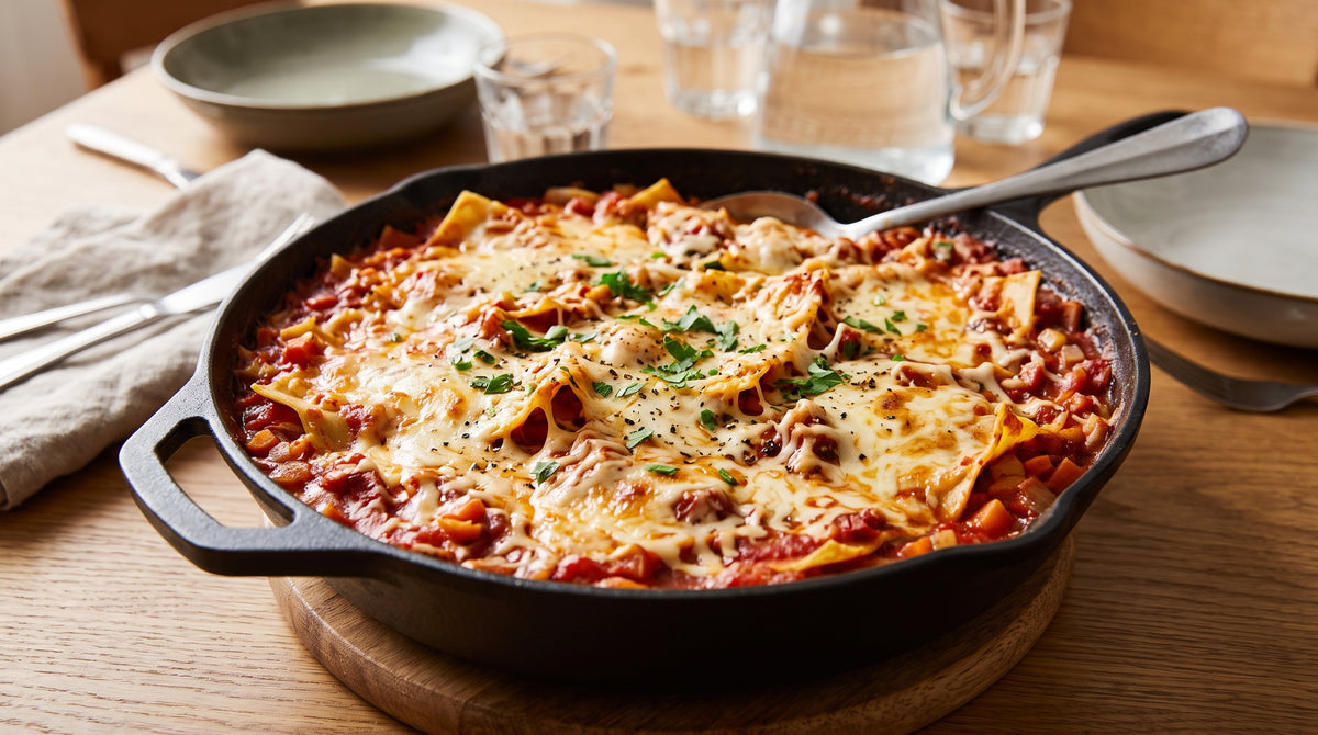 Toutes les saveurs de la lasagne, sans la peine d'un plat à gratin